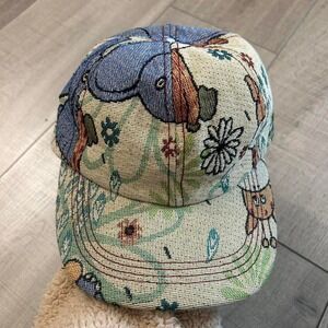 Elephant Tapestry Print Baseball Cap Novelty Boho‎ Festival Hat Adjustable